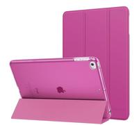 MoKo Custodia Compatibile con iPad Mini da 7,9" 5a Gen. 2019/Mini 4a Gen. 2015, Custodia Smart Auto Riattivazione/Standby, Cover Sottile e Leggera con Retro Traslucido e Supporto, Lampone