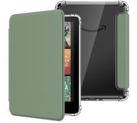 MoKo Custodia Compatibile con Kindle Paperwhite da 7 Pollici 12a Generazione 2024, Cover Leggera con per eBook Reader in TPU Morbido Auto Sveglia/Sonno, Celadon