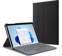 MoKo Custodia Compatibile con Microsoft Surface Go 4 (2023) /Surface Go 3 (2021)/ Surface Go 2 (2020)/ Surface Go 2018, Custodia Folio Ultra Leggera, Compatibile con Type Cover, Nero