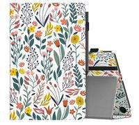 MoKo Custodia Compatibile con Tablet Amazon Fire Max 11 (13a Generazione, Versione 2023) da 11", Custodia Sottile con Supporto Pieghevole per Kindle Fire 11 con Auto Sveglia/Sonno, Fiori