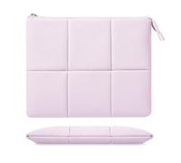 MoKo Custodia Gonfiabile per Tablet da 9-11 Pollice Compatibile con iPad 10th Gen. 10.9" 2022, iPad PRO 11" 2022, Fascia Elastica Incorporata, Custodia in Pelle PU per Il Trasporto, Rosa Viola Chiaro