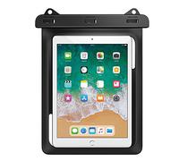 MoKo Custodia Impermeabile per iPad 9 10.2 2021, iPad 8/7 10.2, iPad Air 5/4 10.9, Air 3 10.5, iPad PRO 11, Galaxy Tab A7 10.4, Tab S6 10.5, Tab E9.6, Nero