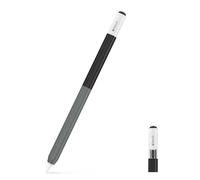 MoKo Custodia in Silicone per Apple Pencil (USB-C), Cover Protettiva con Colori sfumati, Compatibile con iPencil Magnetico, Presa Perfetta, Cappuccio Trasparente, Misterioso Nero Gradiente