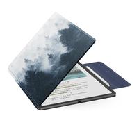 MoKo Custodia Magnetica per Kindle Scribe 11" (3a Generazione) e Kindle Scribe Colorsoft (1a Generazione) - Copertina in PU premium sottile con astuccio penna e Auto Sonno/Sveglia, Foresta Grigia