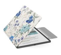 MoKo Custodia Magnetica per Kindle Scribe 11" (3a Generazione) e Kindle Scribe Colorsoft (1a Generazione) - Copertina in PU premium sottile con astuccio penna e Auto Sonno/Sveglia, Bianco/Blu
