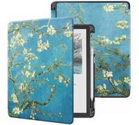 MoKo Custodia per 11" Kindle Scribe 3rd e Scribe Colorsoft,Albic. in Fior. | per Kindle Scribe 3rd e Kindle Scribe Colorsoft 1st 2025, con Portapenna,Custodia Leggera e Elegante, Auto Sonno/Sveglia