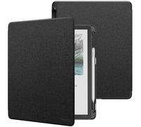 MoKo Custodia per 11" Kindle Scribe 3rd e Scribe Colorsoft, Denim Nero | per Kindle Scribe 3rd e Kindle Scribe Colorsoft 1st 2025, con Portapenna,Custodia Leggera e Elegante, Auto Sonno/Sveglia