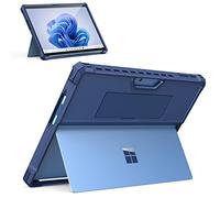 MoKo Custodia per 13" Surface Pro 12th 2026, Surface Pro 11/10/9, Blu | Custodia Prottetiva Cover Rigida para Microsoft Surface Pro 11 2024, Correa de Mano, Compatibile con Type Cover Keyboard