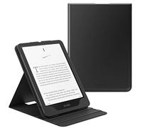 MoKo Custodia per 7"/6.8" Kindle Paperwhite (12th/11th Gen.,2024/2021)&Kindle Colorsoft Signature Edition 2024, Custodia con Supporto Flip Verticale Cover Protettiva con Auto Sveglia/Sonno, Nero
