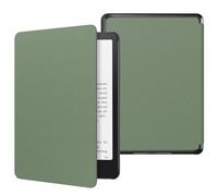 MoKo Custodia per 7" Kindle Paperwhite 12th Gen 2024&Kindle Colorsoft Signature Edition 2024, Custodia Protettiva in Policarbonato di Stile Semplice e Elegante per Kindle Paperwhite 2024, Celadon