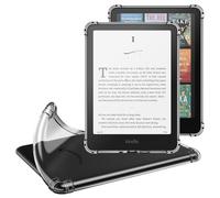 MoKo Custodia per 7" Kindle Paperwhite (12th Generation-2024) and Kindle Colorsoft Signature Edition 2024, Ultra sottile chiaro flessibile trasparente TPU Skin Bumper Back Cover Shell, Chiaro