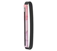 MoKo Custodia per Apple Pencil PRO/USB-C, Apple Pencil di 1a/2a Gen., Custodia per Penna Stilo Custodia con Cerniera in Pelle PU con Fascia Elastica per Tablet da 9,7"-12,9", Marmo Rosa Scintillante
