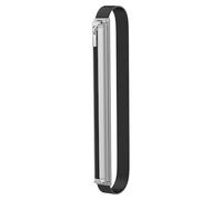 MoKo Custodia per Apple Pencil PRO/USB-C, Apple Pencil di 1a/2a Gen., Custodia per Penna Stilo Custodia con Cerniera in Pelle PU con Fascia Elastica per Tablet da 9,7"-12,9", Argento