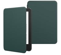 MoKo Custodia per e-reader da 6 pollici 11a Generazione 2024 e 2022, Auto Sonno/Sveglia, Cover Intelligente in PU di alta Qualità, NON compatibile con Kobo Boox, Verde notte