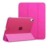 MoKo Custodia per iPad (A16) 11a Gen 2025 /iPad 10a Gen 2022, Pitaya Rosso