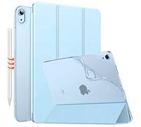 MoKo Custodia per iPad Air 11 Pollici 7a/6a Generazione M3/M2 2025/2024, Custodia iPad Air 5a/4a Gen. 10,9" 2022/2020, Cover in TPU Morbido, Cover Sottile, Auto Sveglia/Sonno,Cielo Blu