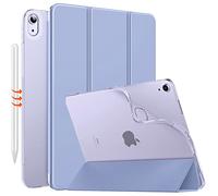 MoKo Custodia per iPad Air 11 Pollici 7a/6a generazione M3/M2 2025/2024, Custodia iPad Air 5a/4a Gen. 10,9” 2022/2020, Cover in TPU Morbido, Cover Sottile, Auto Sveglia/Sonno, Lavanda