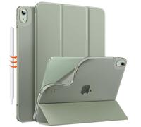 MoKo Custodia per iPad Air 11 Pollici 7a/6a Generazione M3/M2 2025/2024, Custodia iPad Air 5a/4a Gen. 10,9" 2022/2020, Cover in TPU Morbido, Cover Sottile, Auto Sveglia/Sonno, Verde Salvia