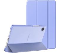 MoKo Custodia per Samsung Galaxy Tab A9 8,7" 2023 (SM-X110/X115/X117), Custodia Rigida con Supporto Leggero per Tablet Galaxy Tab A9 8,7" 2023, Due Angoli di Visualizzazione, Lavanda Viola