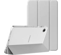 MoKo Custodia per Samsung Galaxy Tab A9 8,7" 2023 (SM-X110/X115/X117), Custodia Rigida con Supporto Leggero per Tablet Galaxy Tab A9 8,7" 2023, Due Angoli di Visualizzazione, Argento