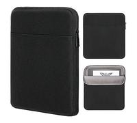 MoKo Custodia per Tablet Compatibile con Kindle Scribe 10.2 inch 2022 Release, Bosrsa Protettiva per Trasporto, Custodia Portatile con Doppie Tasche, in Poliestere, Nero