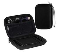 MoKo Custodia Portatile per GPS dell’Auto, Custodia Sacchetto Portabile Rigida Universale per Il GPS Navigator Garmin/Magellan 5 Pollici - Nero