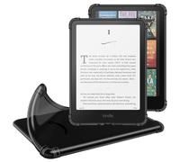 MoKo Custodia Protettiva Compatibile con 7" Kindle Paperwhite 2024 (12ª Generazione) e Kindle Colorsoft Signature Edition 2024, Custodia di Guscio Posteriore Morbido Trasparente in TPU, Nero