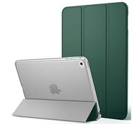 MoKo Custodia Protettiva Compatibile con New iPad Mini 5th Generation 7.9" 2019/iPad Mini 4 2015, Case Leggero e Sottile, Semi-trasparente, Auto Sveglia/Sonno, Cover - Pino Verde