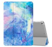 MoKo Custodia Protettiva Compatibile con New iPad Mini 5th Generation 7.9" 2019 / iPad Mini 4 2015, Case Leggero e Sottile, Semi-Trasparente, Auto Sveglia/Sonno, Cover, Nebulose Fantastiche