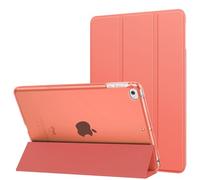 MoKo Custodia Protettiva Compatibile con New iPad Mini 5th Generation 7.9" 2019 / iPad Mini 4 2015, Case Leggero e Sottile, Semi-Trasparente, Auto Sveglia/Sonno, Mandarino