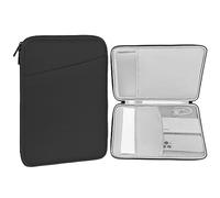 MoKo Custodia Protettiva da 12,9" per 13 Zoll iPad PRO M4 2024 OLED, 13 Zoll iPad Air M2 2024, iPad PRO 12,9 M2 2022-2015, Galaxy Tab S9+/S8+ 12,4", Grigio Scuro
