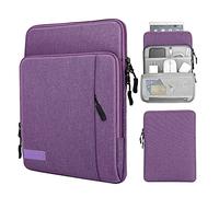 MoKo Custodia Protettiva da 9-11'' con Tasca Laterale, Accessori Tablet, Borsa per iPad 10a/Air 5 10.9 2022, Galaxy Tab S8 11, iPad 9a 8a 7a 10.2, iPad PRO 11 M2 2022-2018/Air 4 10.9, Viola