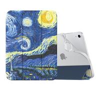 MoKo Custodia Protettiva per iPad (A16) 11a Generazione 11 Pollici 2025/10a gen 10,9 Pollici 2022,iPad Cover in TPU e Pelle PU con Chiusura Magnetica,Sostegno,Auto Riattivazione/Standby,Notte Stellata