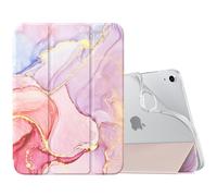 MoKo Custodia Protettiva per iPad (A16) 11a Generazione 11 Pollici 2025/10a gen 10,9 Pollici 2022,iPad Cover in TPU e Pelle PU con Chiusura Magnetica,Sostegno,Auto Riattivazione/Standby,MazoRosaChiaro