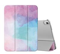 MoKo Custodia Protettiva per iPad (A16) 11a Generazione 11 Pollici 2025/10a Gen 10,9 Pollici 2022, iPad Cover in TPU e Pelle PU con Chiusura Magnetica, Sostegno, Acquarello