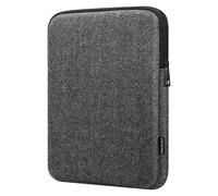 MoKo Custodia Protettiva per Tablet 9-11 Pollici, Cover per Tablet Compatibile con Galaxy Tab S8 11", iPad PRO 11 2021/2020/2018, iPad 9a 8a 7a Gen 10.2, iPad Air 4 10.9, Nero & Grigio
