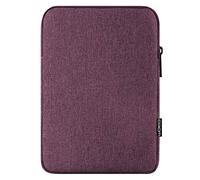 MoKo Custodia Protettiva Tablet da 12.9", Custodia con Chiusura Lampo Borsa per iPad PRO 12.9 M2 2022, Galaxy Tab S8+ 12.4", iPad PRO 12.9 2021/2020/2018/2017/2015, Surface PRO 12.3 - Viola