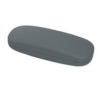 MoKo Custodia Rigida in Pelle per Occhiali da Sole e Lettura, Protettiva con Panno Pulizia, Accessori Universali, Leopardo