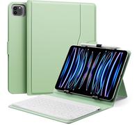 MoKo Custodia Tablet Universale con Tastiera per 9"-11" Tablet, Verde