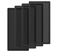 MoKo Filtro Antipolvere PC, 4 Filtri Computer in Rete PVC Dissipazione Calore Protezione Polvere Telaio Magnetico Dim 28 x 14 x 0.15 cm, Accessori Computer Filtro Antipolvere per Computer - Nero