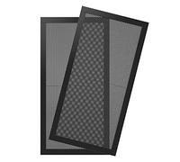MoKo Filtro antipolvere per ventola di raffreddamento del computer, 120 x 240 mm, telaio magnetico, per PC con struttura magnetica, filtro antipolvere in PVC, colore: nero