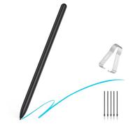 MoKo Galaxy Tab S9 FE S Pen per Samsung Galaxy Tab S6 Lite/S7/S8/S9/S10 S Pen di Ricambio + 5 Punte Gratuite, Nero