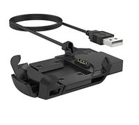 MoKo Garmin Fenix 3 HR Caricatore, USB Cavo Data SYNC di Carica Clip Dock Station per Garmin Fenix 3 HR/Fenix 3 / Quatix 3 Smart Watch, Nero
