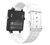 MoKo Garmin Vivoactive Watch Cinturino, Braccialetto di Ricambio in Silicone per Garmin Vivoactive/Vivoactive Acetate Sports GPS Smart Watch, Bianco