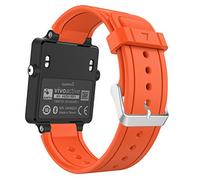 MoKo Garmin Vivoactive Watch Cinturino, Braccialetto di Ricambio in Silicone per Garmin Vivoactive/Vivoactive Acetate Sports GPS Smart Watch, Arancio