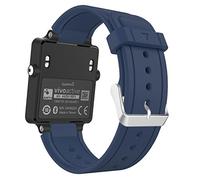MoKo Garmin Vivoactive Watch Cinturino, Braccialetto di Ricambio in Silicone per Garmin Vivoactive/Vivoactive Acetate Sports GPS Smart Watch, Blu Notte