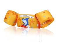 MoKo Gilet da Nuoto per Bambini, Giubbotti da Nuoto per Bambini, Giacca da Nuoto, Giubbotto Gallaggiante da Nuoto, Gilet Galleggiante, Accessori per Nuotare, Squalo Giallo - Skateboard