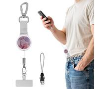 MoKo Laccio per cellulare retrattile con gancio bloccabile