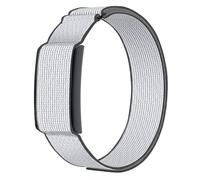 MoKo Nylon Loop Compatibile con Cinturino Amazfit Helio Strap, Fascia Morbida per Bicipiti, Bracciale Sportivo Traspirante con Design che Copre la Parte Superiore, Gris Galaxia