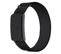 MoKo Nylon Loop Compatibile con Cinturino Amazfit Helio Strap, Fascia Morbida per Bicipiti, Bracciale Sportivo Traspirante con Design che Copre la Parte Superiore, Nero Fantasma